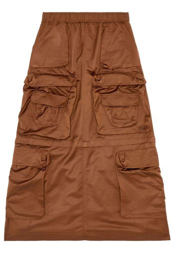 Diesel D-Nita cargo long skirt - Braun