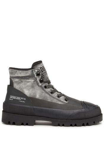 Diesel D-Hiko Bt X Schnürstiefel - Grau