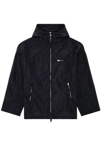 Diesel W-Henness waterproof hooded jacket - Schwarz