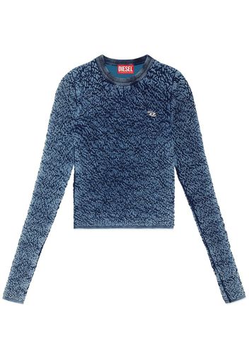 Diesel M-Creta shirred top - Blau