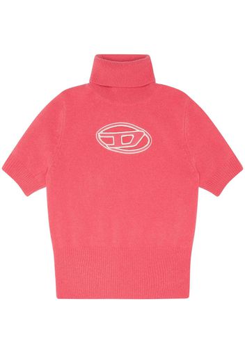 Diesel short-sleeve jumper - Rosa