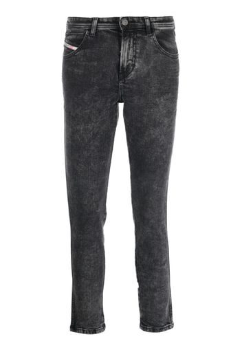 Diesel Babhila mid-rise skinny jeans - Schwarz