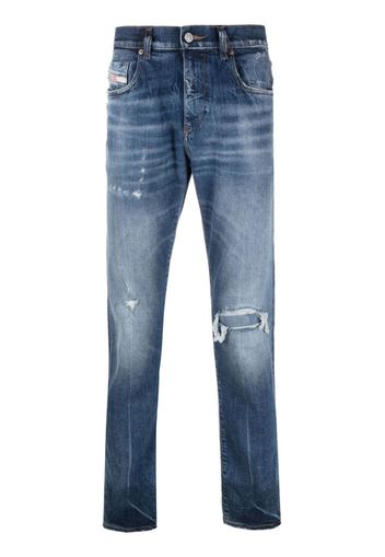 Diesel 2019 D-Strukt straight-leg jeans - Blau