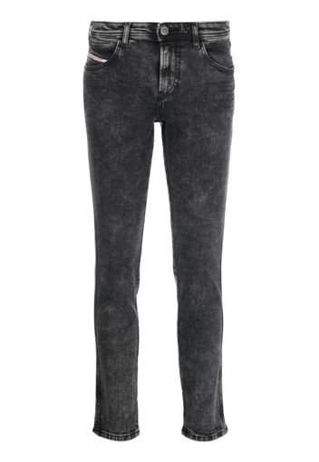 Diesel Babhila mid-rise skinny jeans - Schwarz