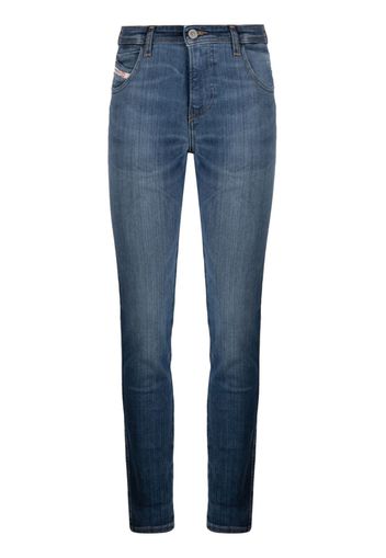 Diesel mid-rise skinny jeans - Blau