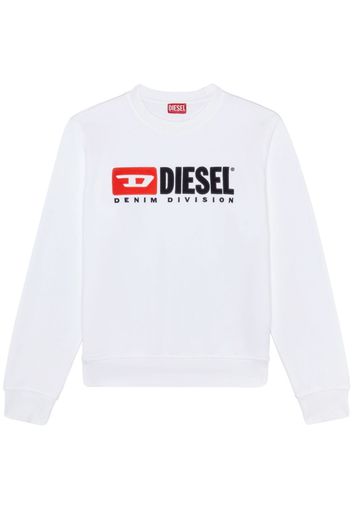 Diesel Sweatshirt mit Logo-Print - Weiß