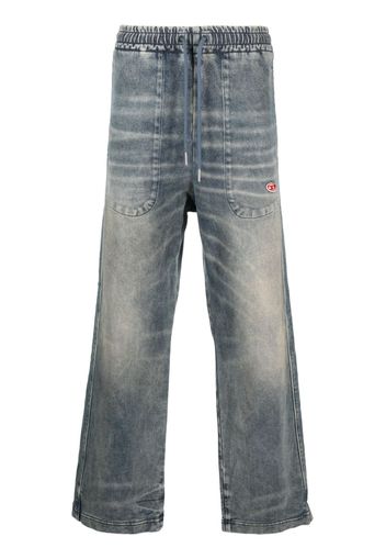 Diesel D-Martians Straight-Leg-Jeans - Blau