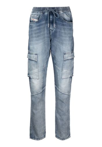 Diesel D-Ursy Track slim-cut jeans - Blau