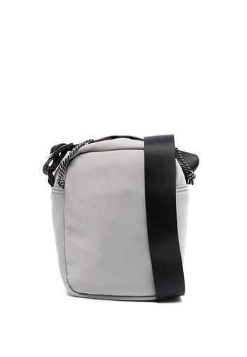 Diesel Rave logo-patch messenger bag - Grau