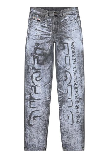 Diesel 2010 D-Macs logo-print jeans - Grau