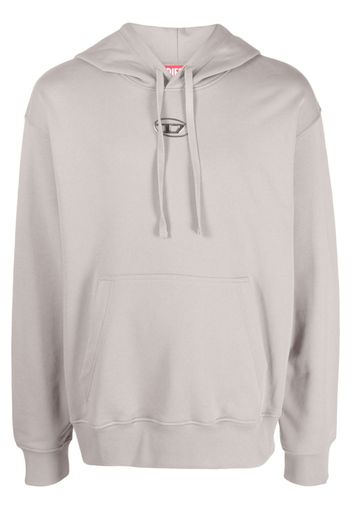 Diesel S-Macs cotton hoodie - Grau