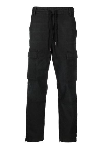 Diesel Krooley Joggjeans® tapered-leg jeans - Schwarz