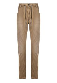 Diesel Halbhohe 'Krooley' Jeans - Braun