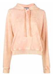 Diesel Melierter Kapuzenpullover - Orange