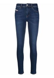 Diesel Jeans mit Logo-Patch - Blau