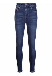 Diesel logo-patch denim jeans - Blau