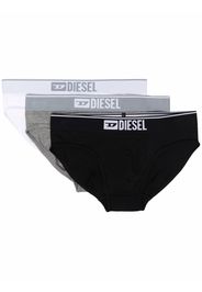 Diesel three-pack briefs set - Grau