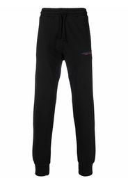 Diesel logo-print track pants - Schwarz