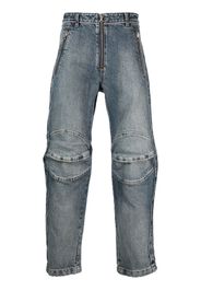 Diesel Jeans mit Reißverschlüssen - Blau