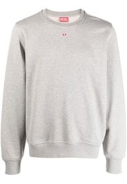 Diesel cotton long-sleeve sweatshirt - Grau