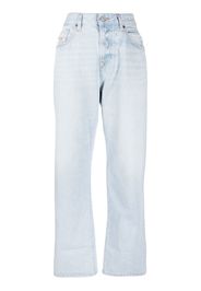 Diesel 1999 cropped straight-leg jeans - Blau