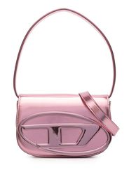 Diesel 1DR metallic shoulder bag - Rosa