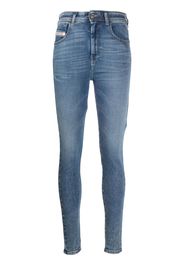 Diesel 1984 Slandy high-waisted skinny jeans - Blau