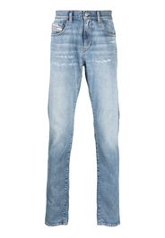 Diesel light-wash straight-leg jeans - Blau