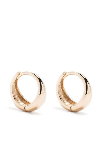 Dinny Hall 10kt yellow gold Scoop huggie hoop earrings