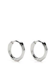 Dinny Hall mini Thalassa huggie hoop earrings - Silber