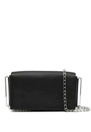 Dion Lee Clutch mit Kettenriemen - Schwarz