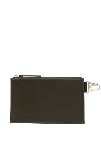 Dion Lee Clutch mit Hundeklammer - Grün