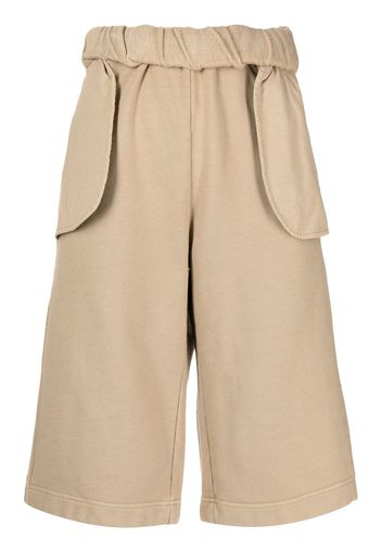 Dion Lee Knielange Shorts - Braun