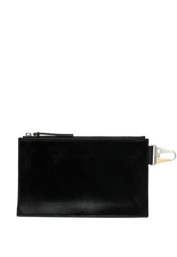 Dion Lee Clutch mit Clip - Schwarz