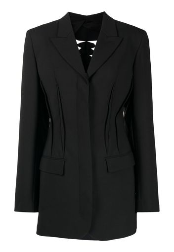 Dion Lee Darted Filter blazer dress - Schwarz