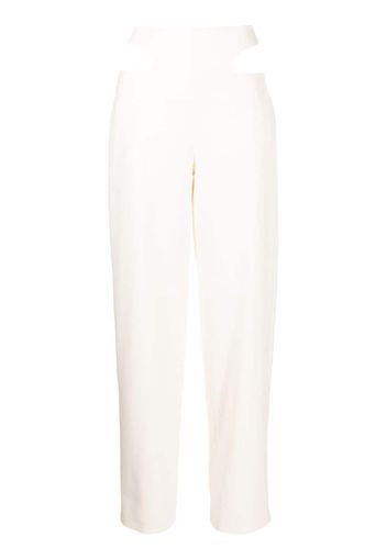 Dion Lee Y-Front wool pants - Weiß