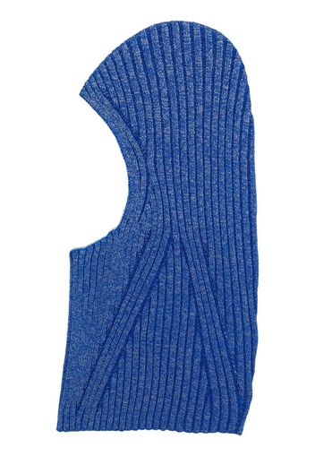 Dion Lee Gerippte Balaklava - Blau