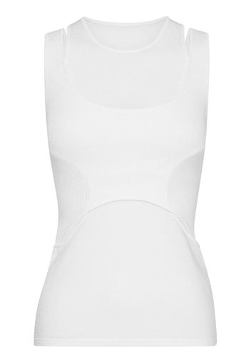 Dion Lee Gestricktes Tanktop - Weiß