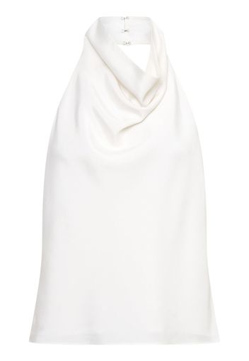 Dion Lee cowl-neck sleeveless top - IVORY