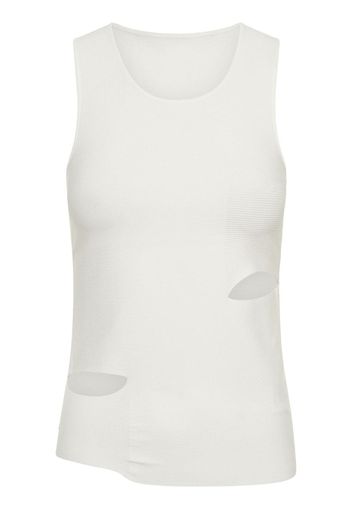 Dion Lee cut-out round-neck tank top - Nude