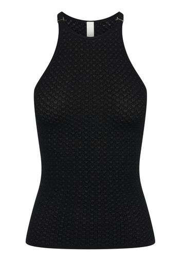 Dion Lee Serpent knitted tank top - Schwarz