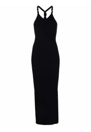 Dion Lee rope-strap ribbed-knit dress - Schwarz