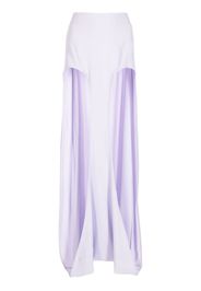 Dion Lee Arch cutout tailored trousers - Violett