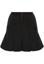 Dion Lee high-waisted panelled miniskirt - Schwarz