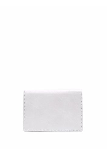 Discord Yohji Yamamoto embossed-logo wallet - Grau