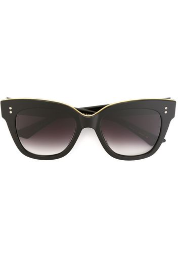 Dita Eyewear Vergoldete 'Daytripper' Sonnenbrille - Schwarz