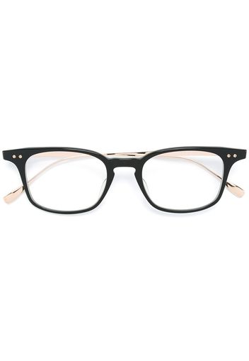 Dita Eyewear 'Buckeye' Brillengestellt aus 12kt Gold - Schwarz