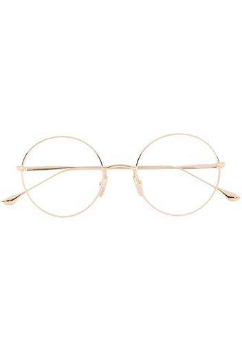 Dita Eyewear 'Believer' Brille mit rundem Gestell - Metallisch