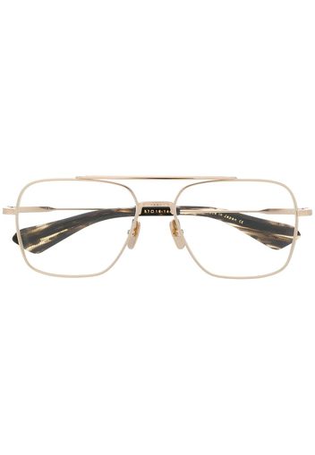 Dita Eyewear Klassische Pilotenbrille - Gold