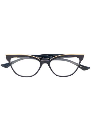 Dita Eyewear Brille im Cat-Eye-Design - Blau